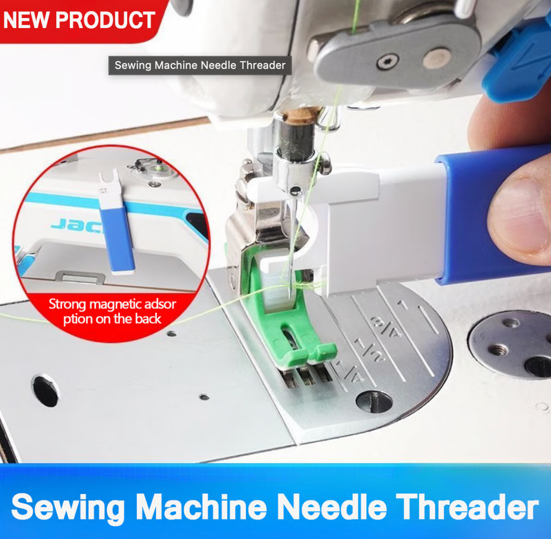 Sewing Machine Needle Threader