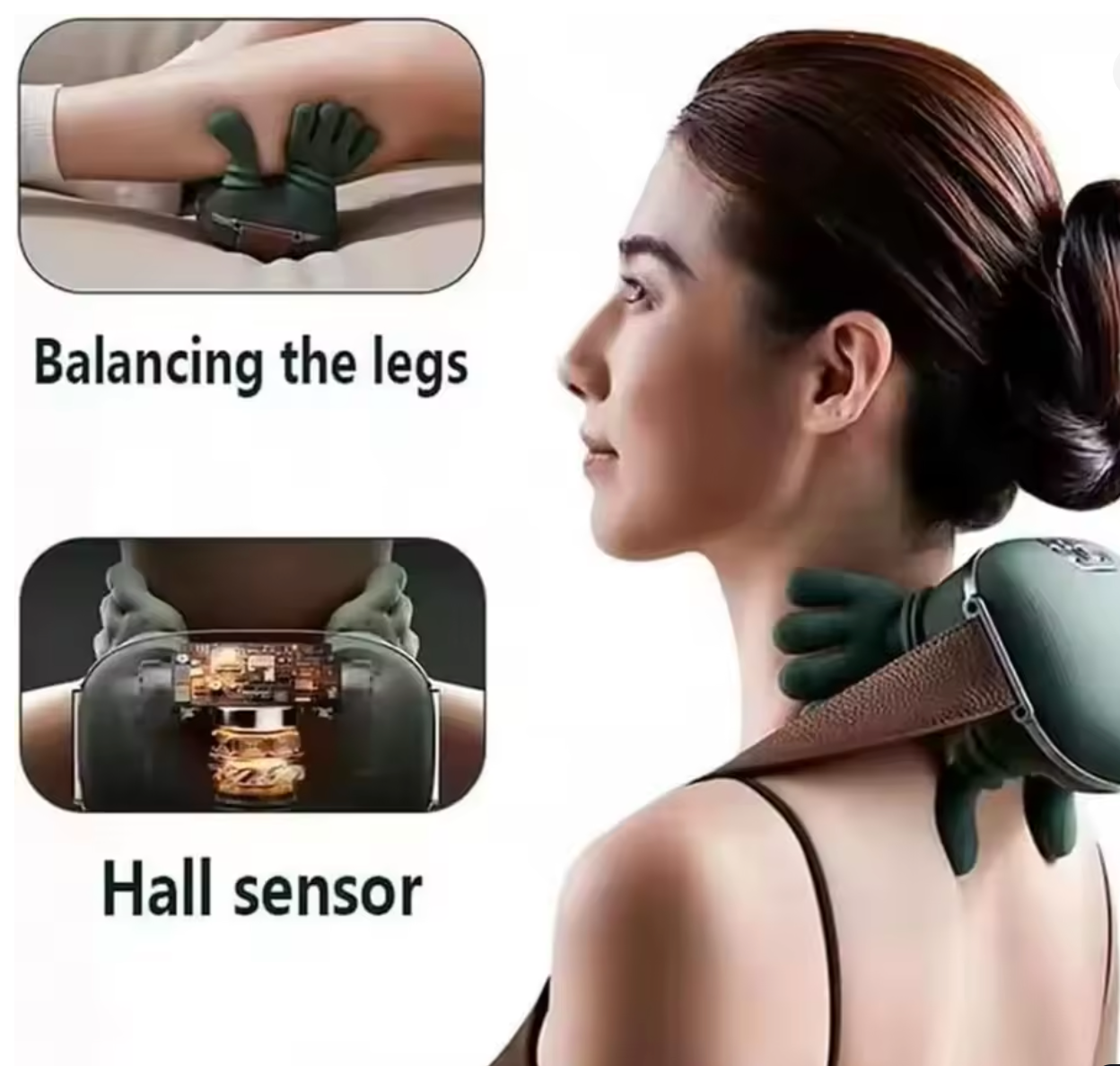 Smart Bionic Massager for Neck, Shoulders, and Back