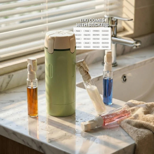 4-in-1 Portable Travel Dispenser