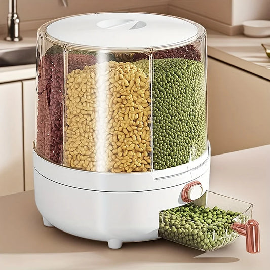 360° Rotating Food Storage