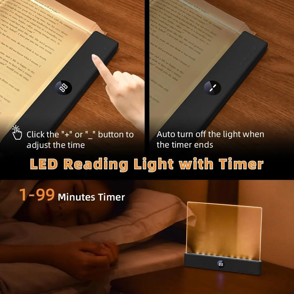 LED Flat Panel Book Light USB
