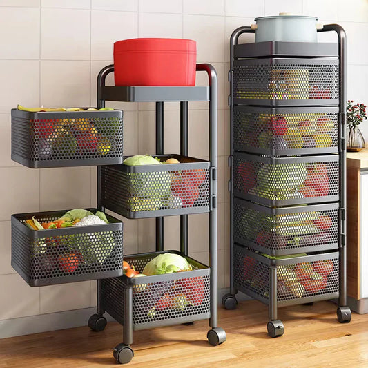 Rotating Storage Rack