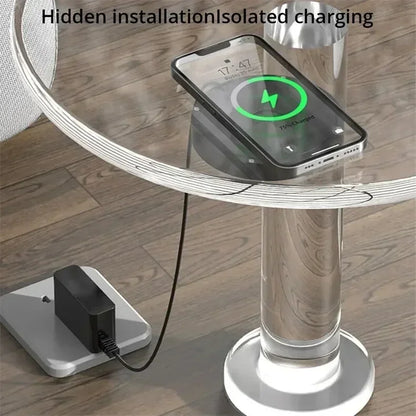 Under Desk Wireless Charger - 15W Fast Charging