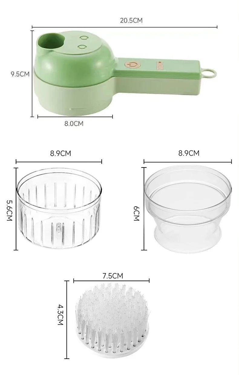 SmartChef Electric Vegetable Cutter Set