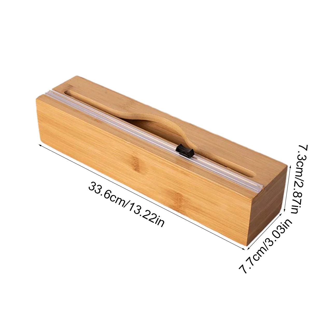 Bamboo Kitchen Wrap Dispenser