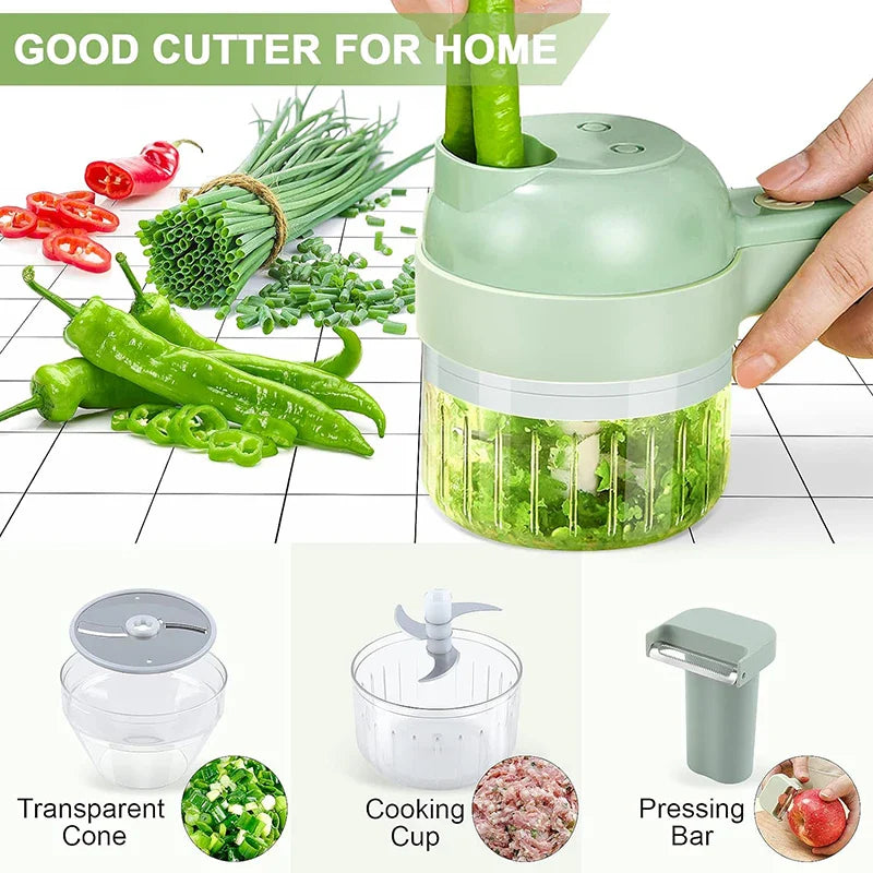SmartChef Electric Vegetable Cutter Set