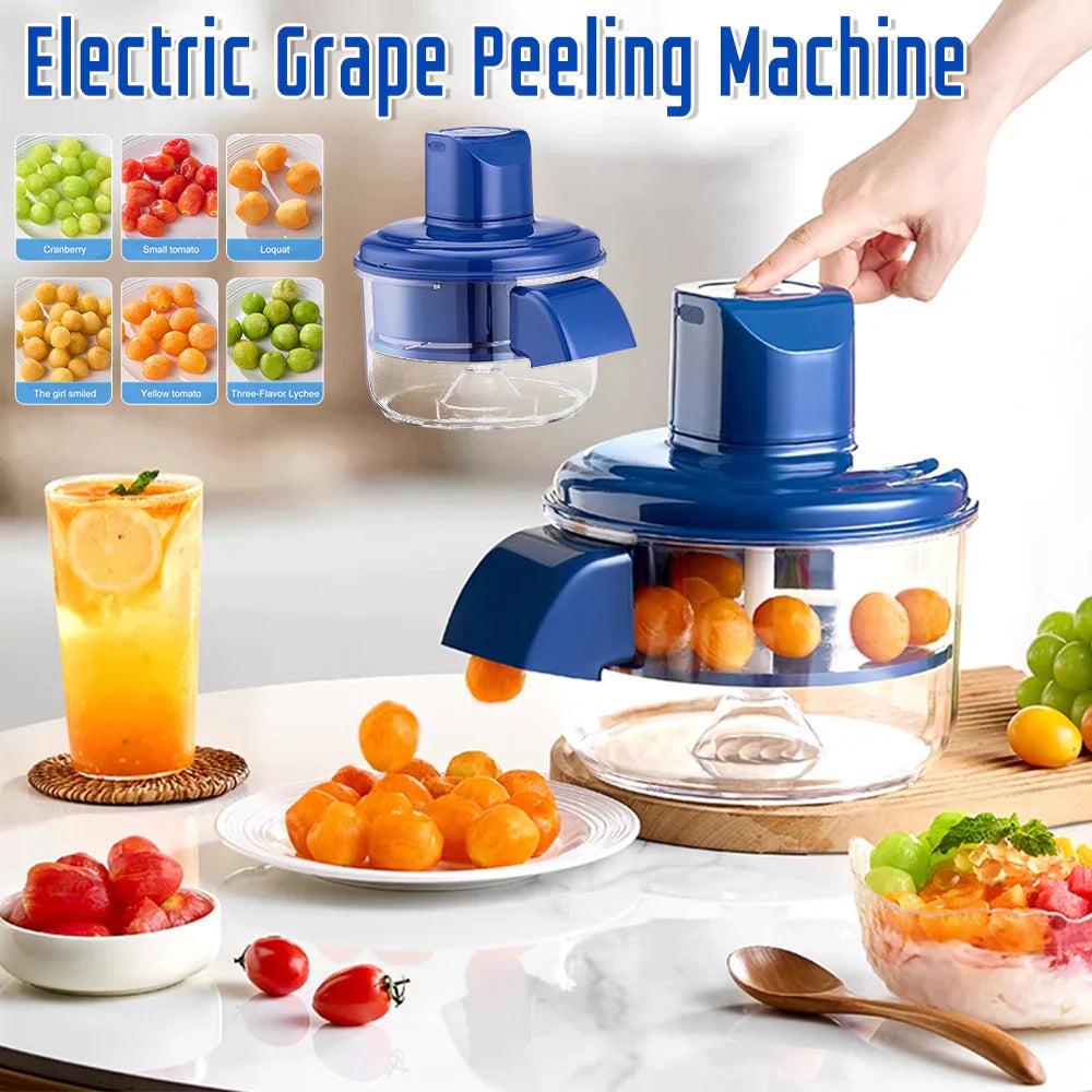 Electric Fruit Peeler - Automatic Vegetable Peeler for Garlic Potatoes