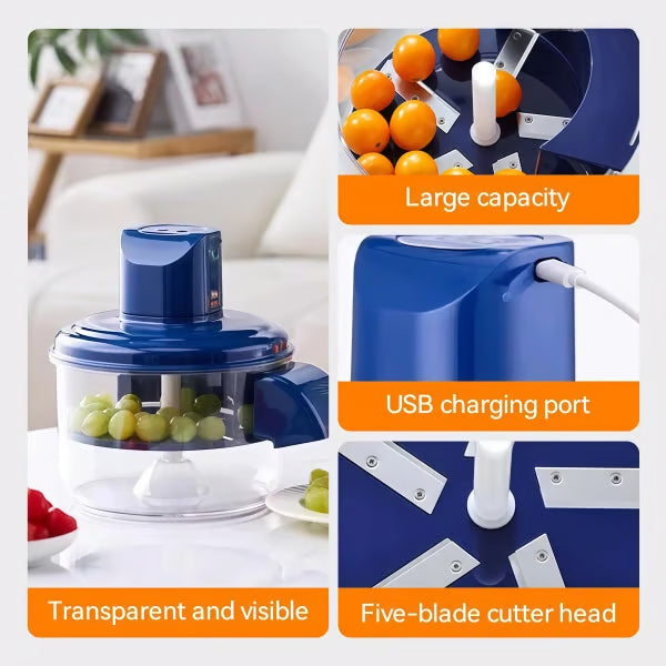 Electric Fruit Peeler - Automatic Vegetable Peeler for Garlic Potatoes